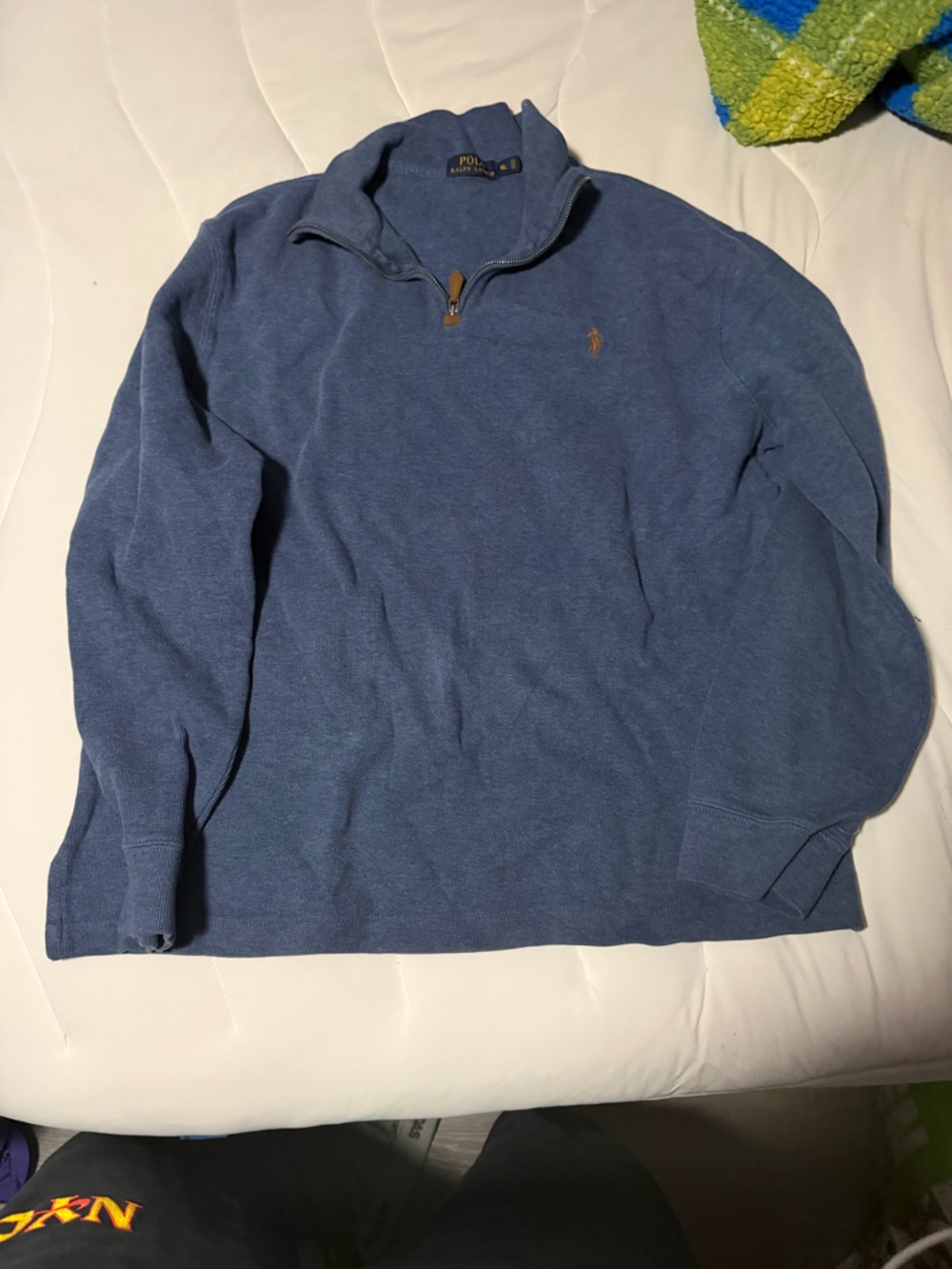 Polo by Ralph Lauren Indigo Half-Zip Pullover